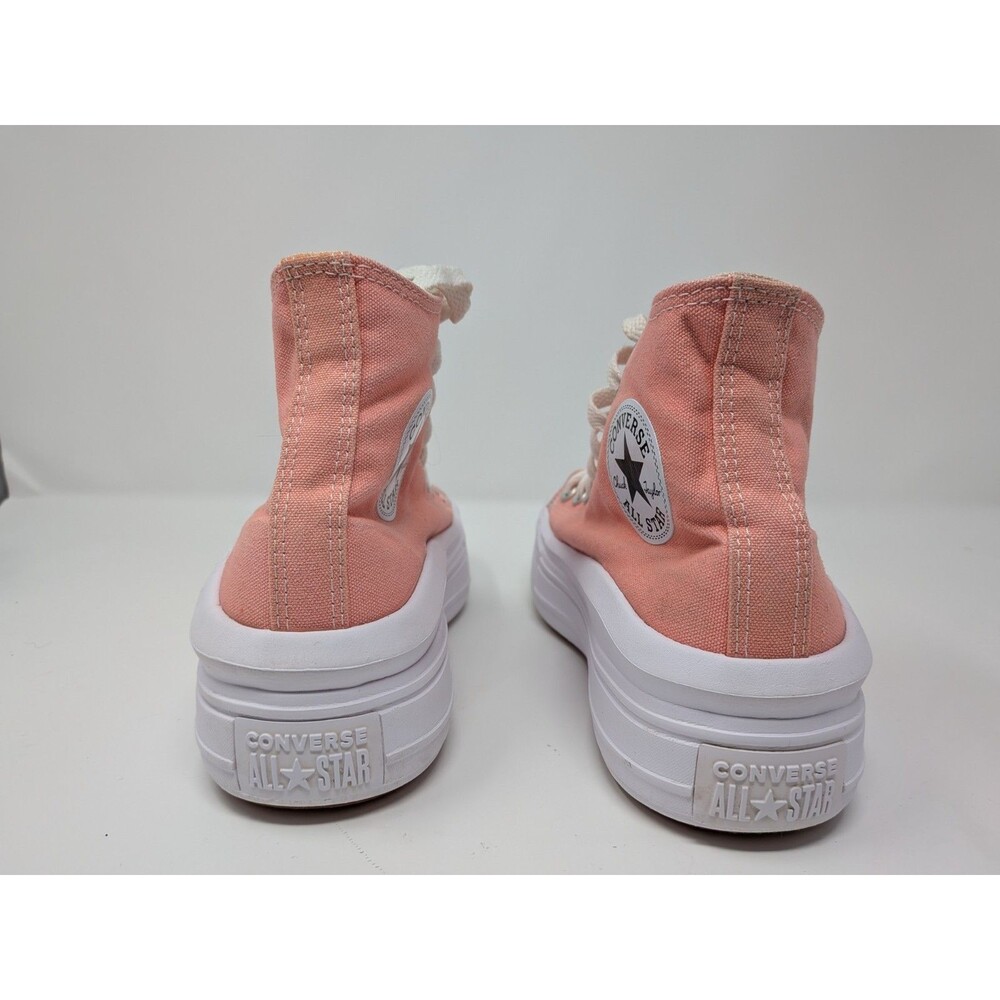 Converse Women's Chuck Taylor All Star Move Hi Platform Pink Sneakers Shoes SZ 7 - Picture 5 of 9